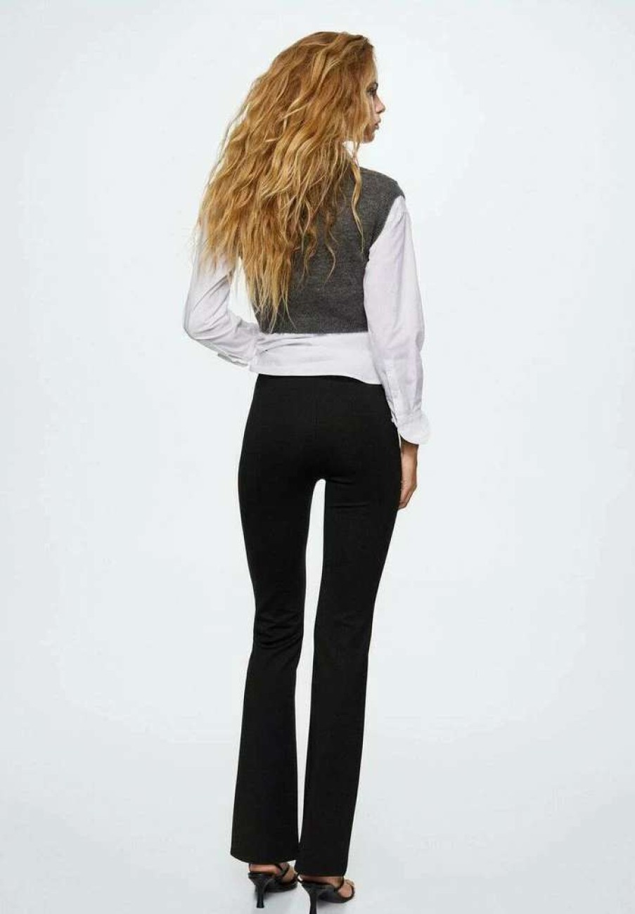 Clothing * | Mango Pilma Trousers Noir