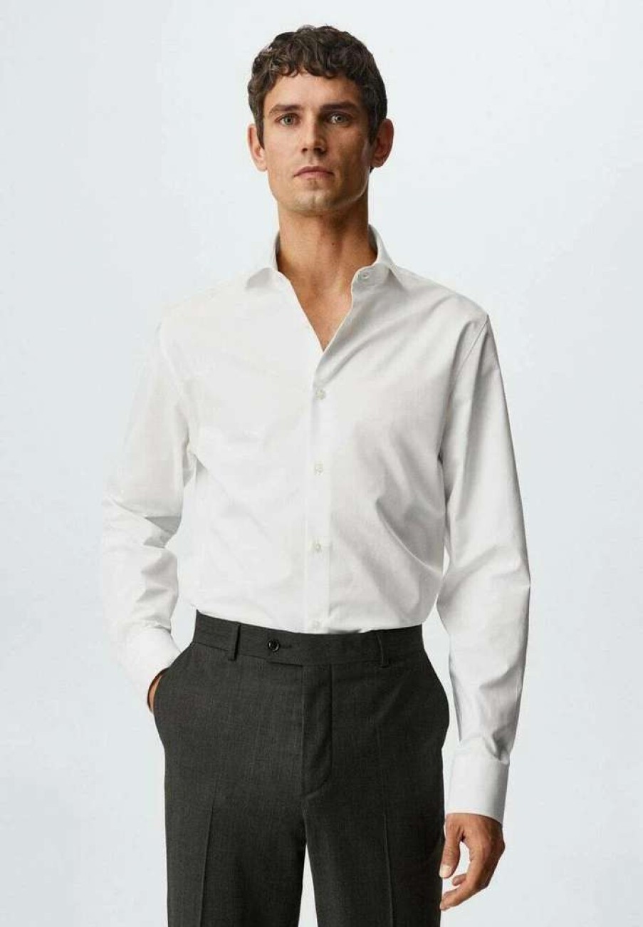 Clothing * | Mango Venizeu Formal Shirt Hvid