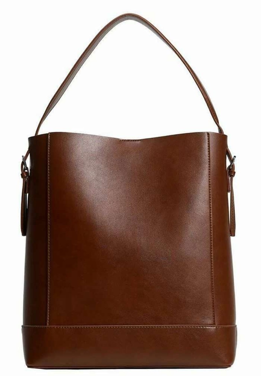 Accessoires * | Mango Bambi Tote Bag Middenbruin