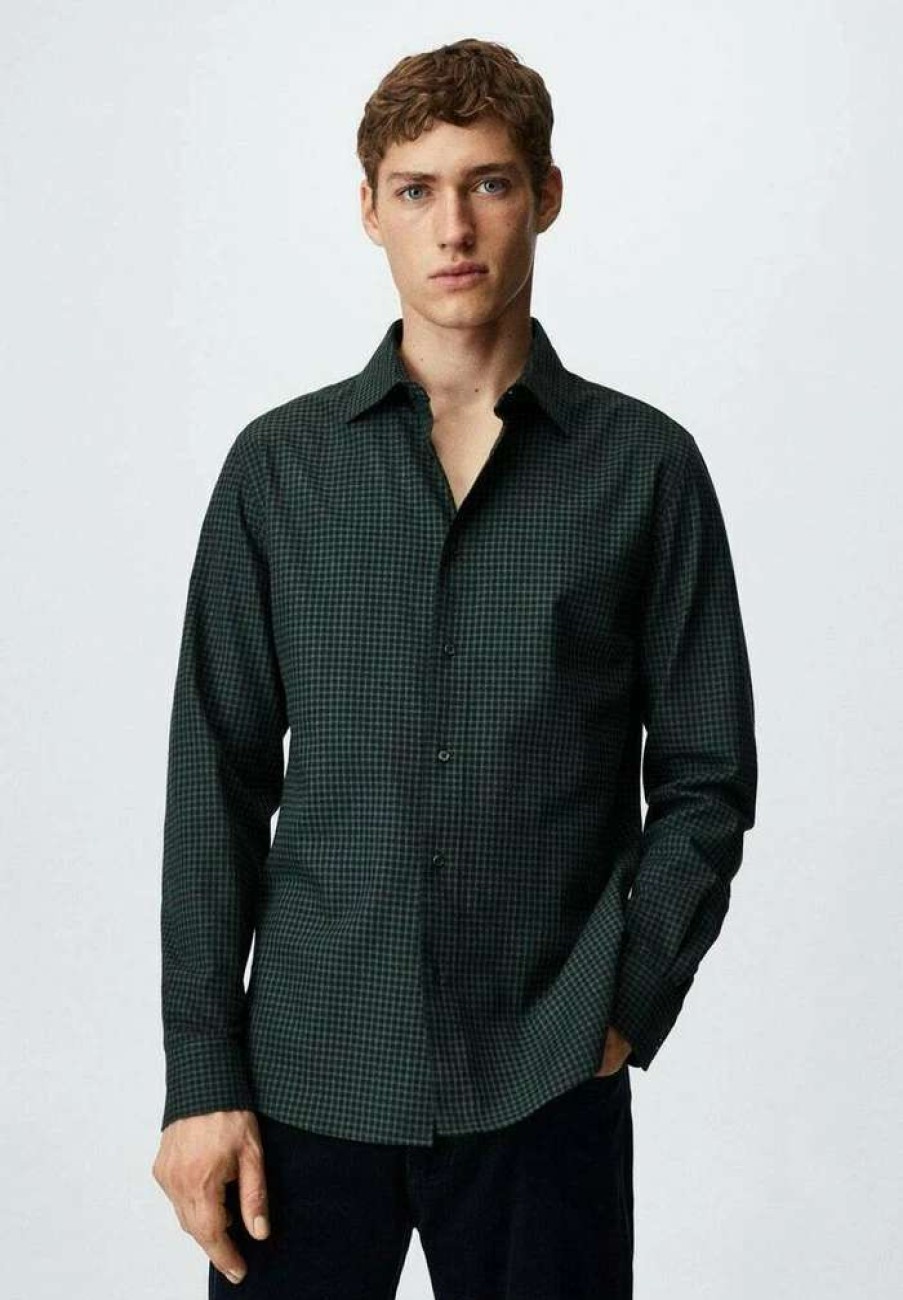 Clothing * | Mango Bona Shirt Vert