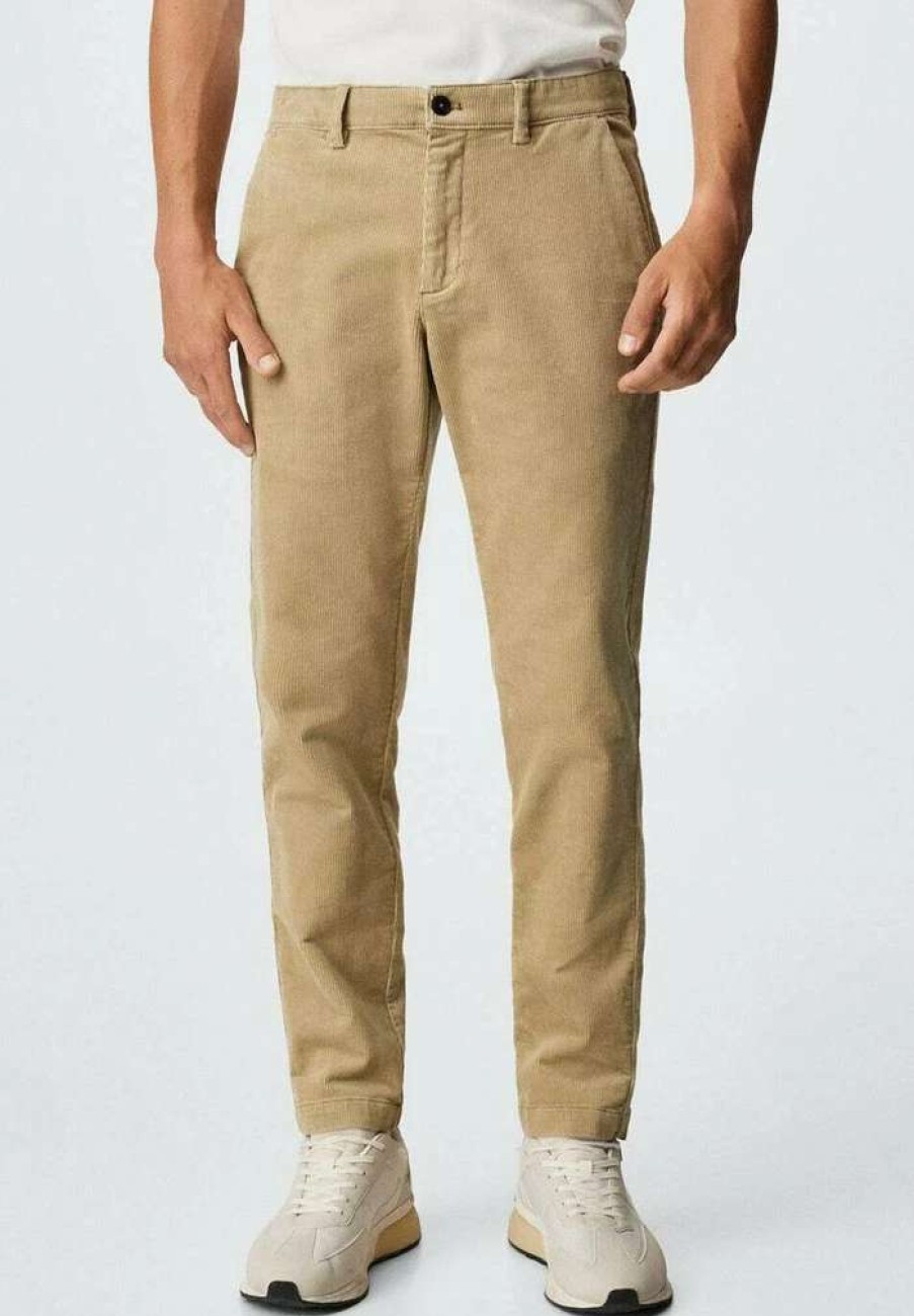 Clothing * | Mango Berdam Chinos Beige