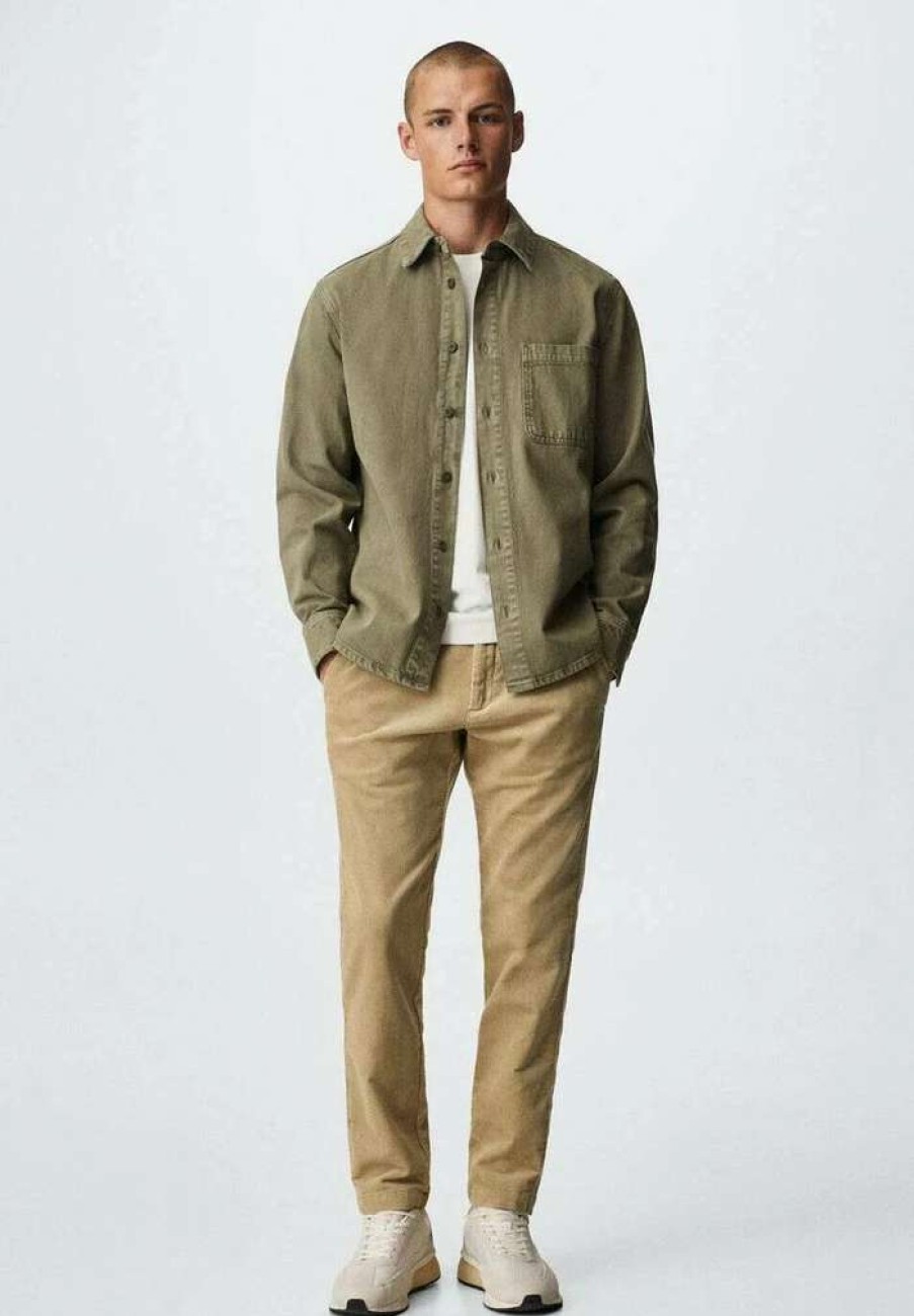 Clothing * | Mango Berdam Chinos Beige