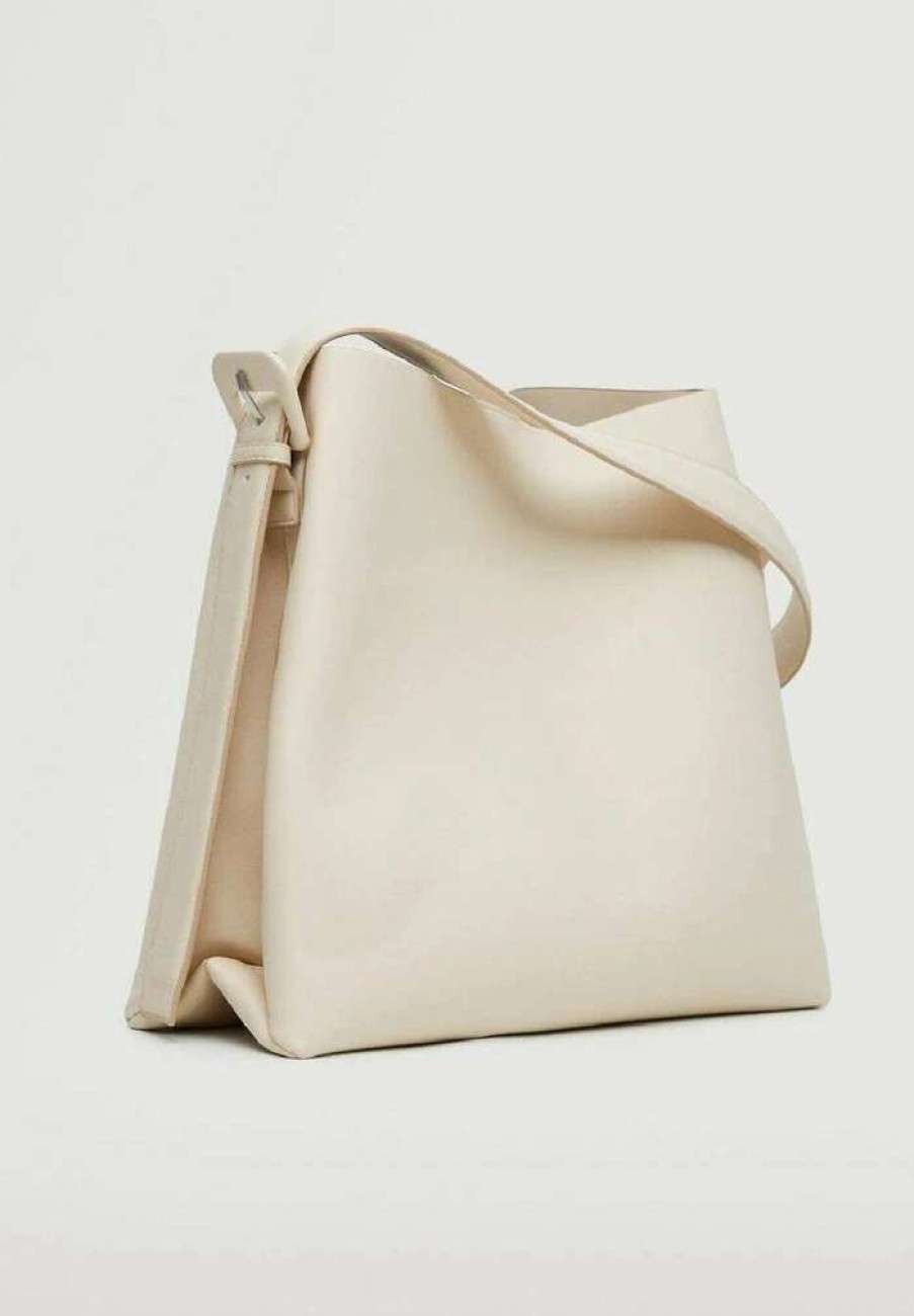 Accessoires * | Mango Lucia Tote Bag Off White