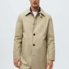 Clothing * | Mango Chayton Short Coat Open Beige