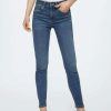 Clothing * | Mango Jeans Skinny Fit Morkebla