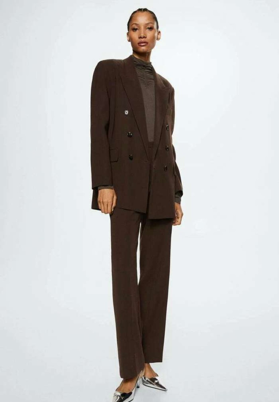 Clothing * | Mango Lupe Blazer Cioccolato