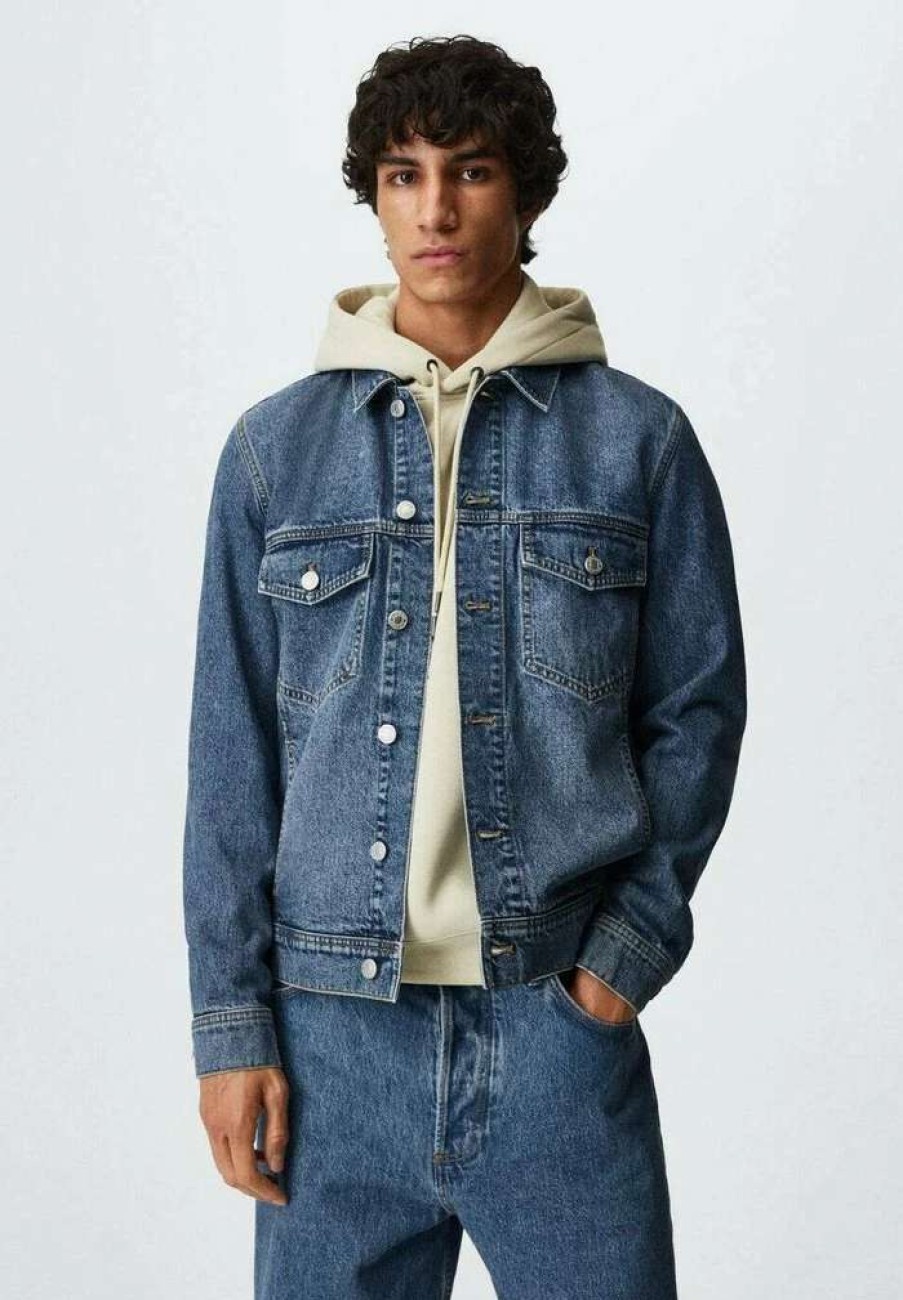 Clothing * | Mango Ryan Denim Jacket Medium Blue