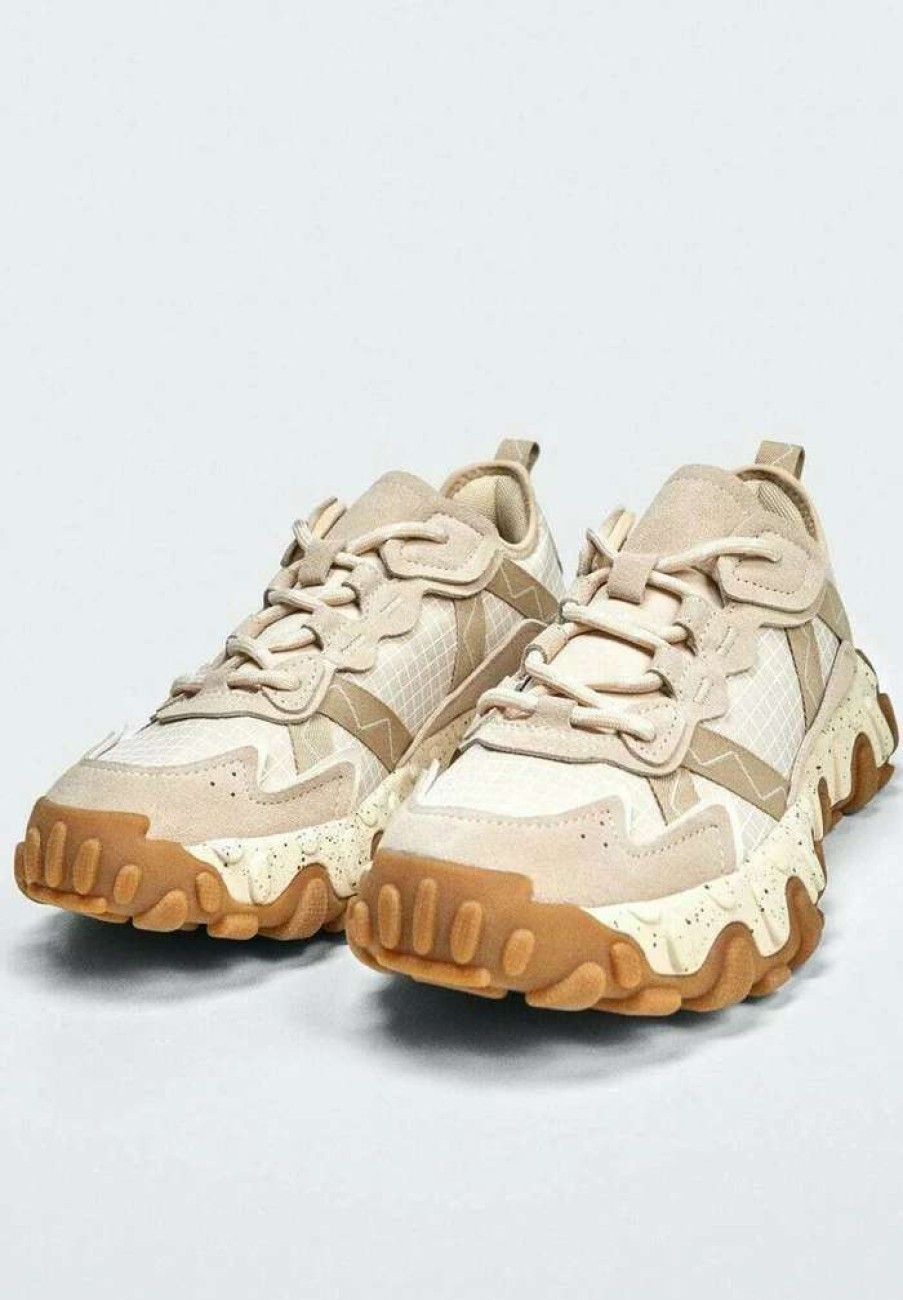 Shoe * | Mango Burgos Trainers Beige