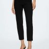 Clothing * | Mango Formal Trousers Zwart