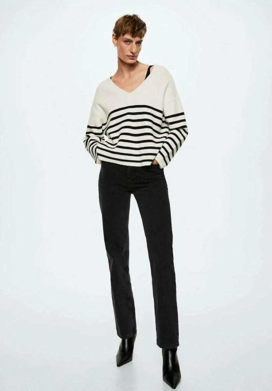 Clothing * | Mango Boop Jumper Navy