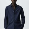 Clothing * | Mango Arthur Formal Shirt Donkermarine