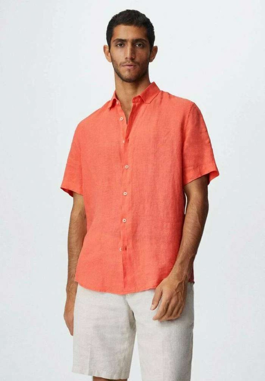 Clothing * | Mango Luz Shirt Salmon