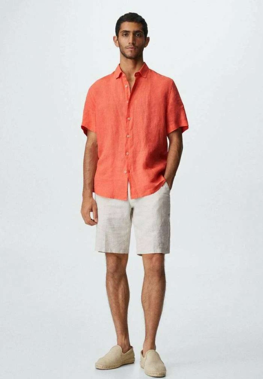 Clothing * | Mango Luz Shirt Salmon