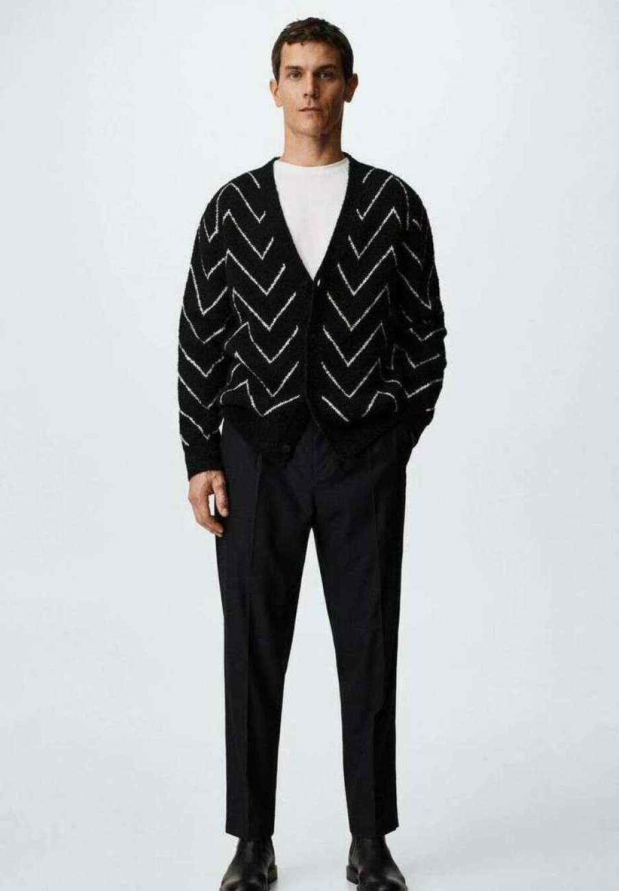 Clothing * | Mango Cindy Cardigan Schwarz