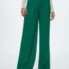 Clothing * | Mango Peter Trousers Green