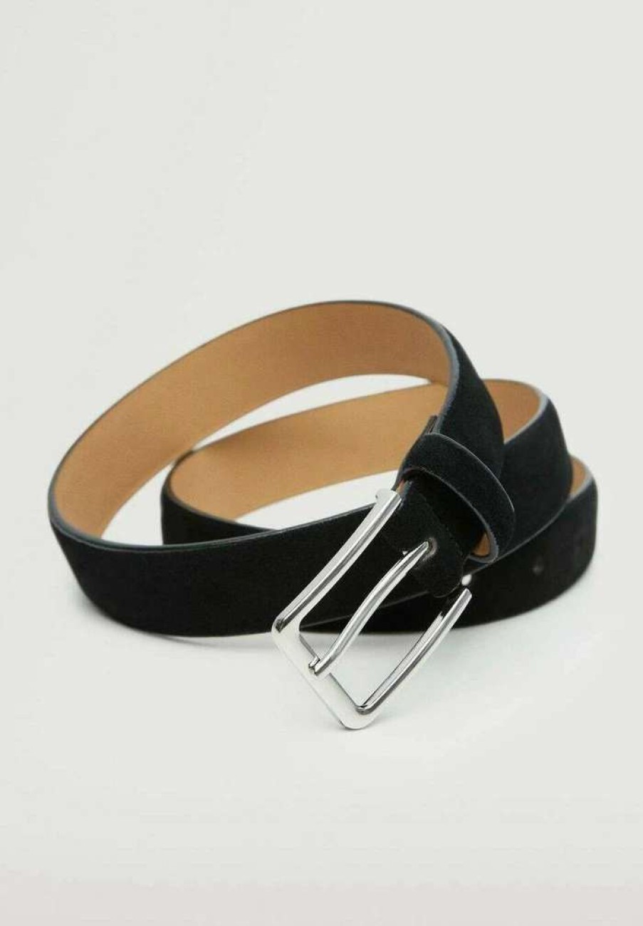 Accessoires * | Mango Belt Black