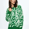 Clothing * | Mango Tigre Jumper Gron