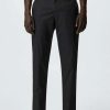 Clothing * | Mango Derry Trousers Black