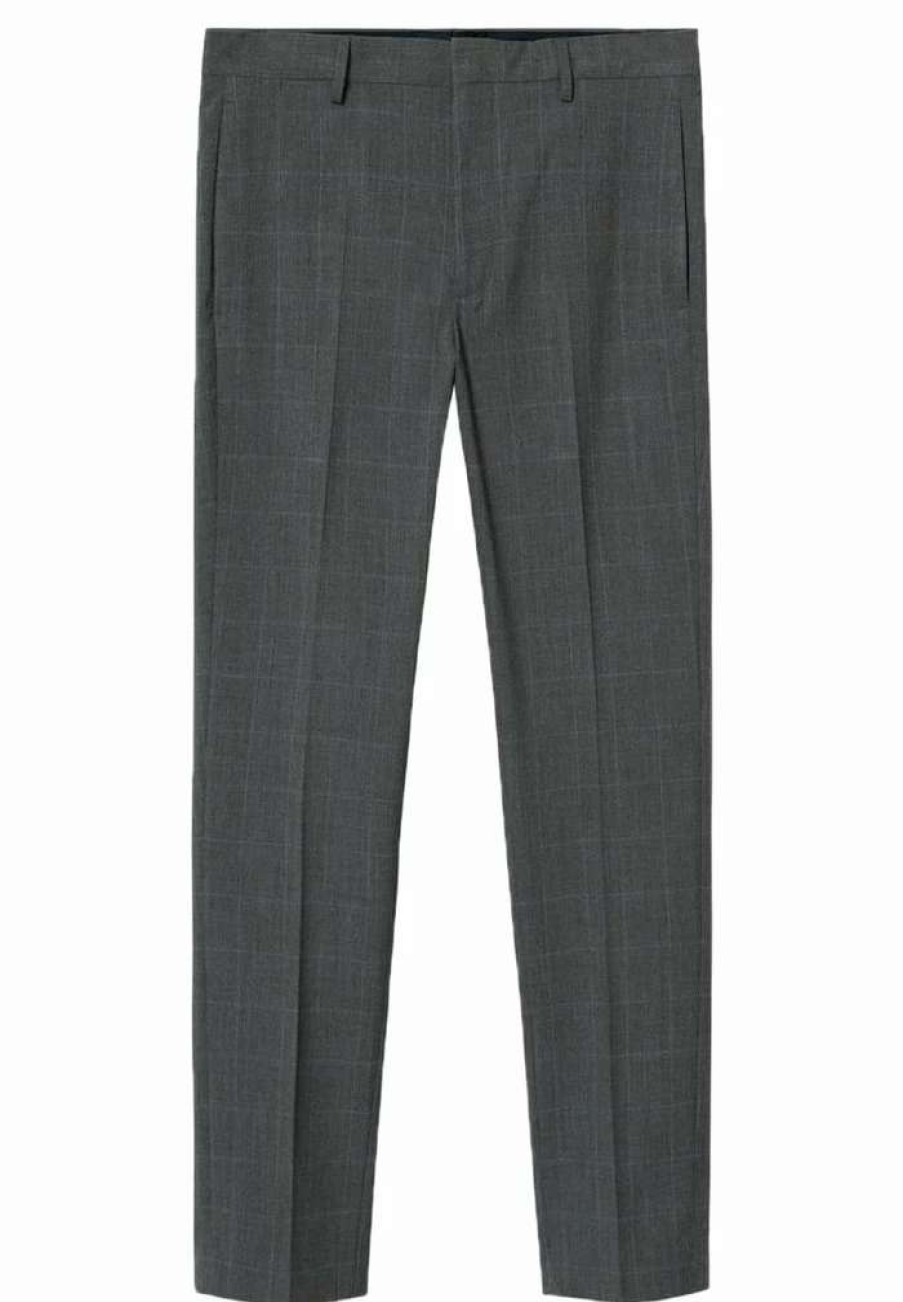 Clothing * | Mango Paulo Chinos Medium Grey