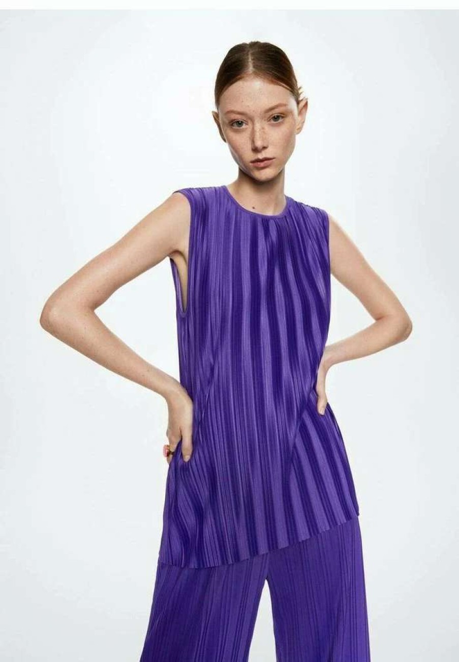 Clothing * | Mango Veronab-A Blouse Violet