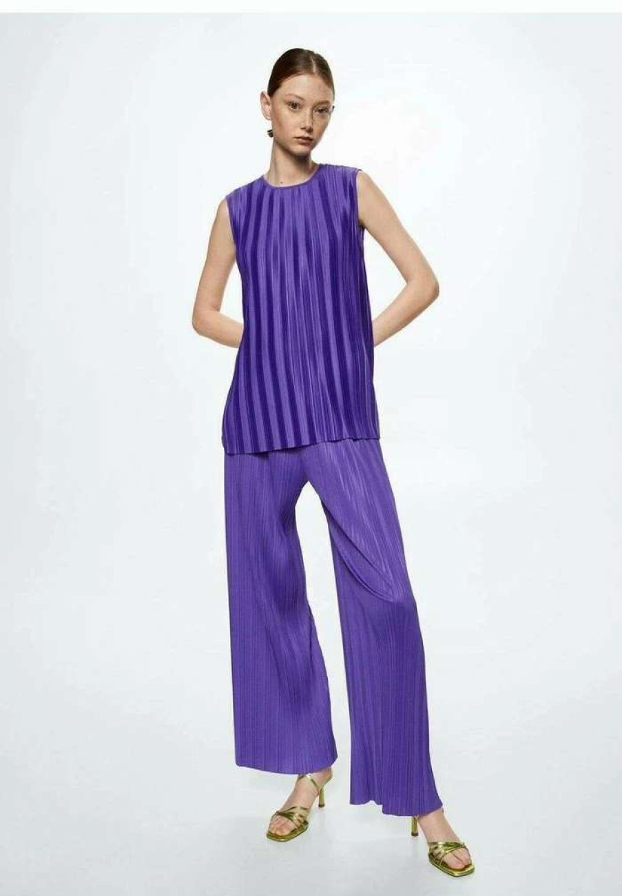 Clothing * | Mango Veronab-A Blouse Violet