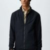 Clothing * | Mango David Summer Jacket Dunkles Marineblau