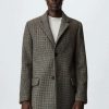 Clothing * | Mango Utah Classic Coat Braun