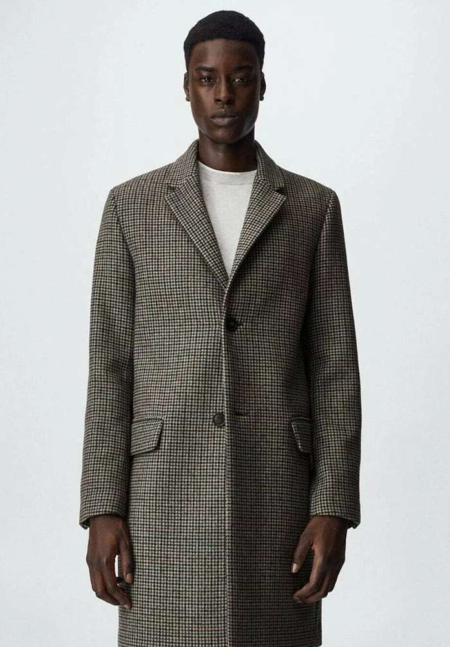 Clothing * | Mango Utah Classic Coat Braun