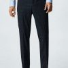 Clothing * | Mango Brasilia Suit Trousers Nachtblau