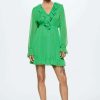 Clothing * | Mango Day Dress Groen