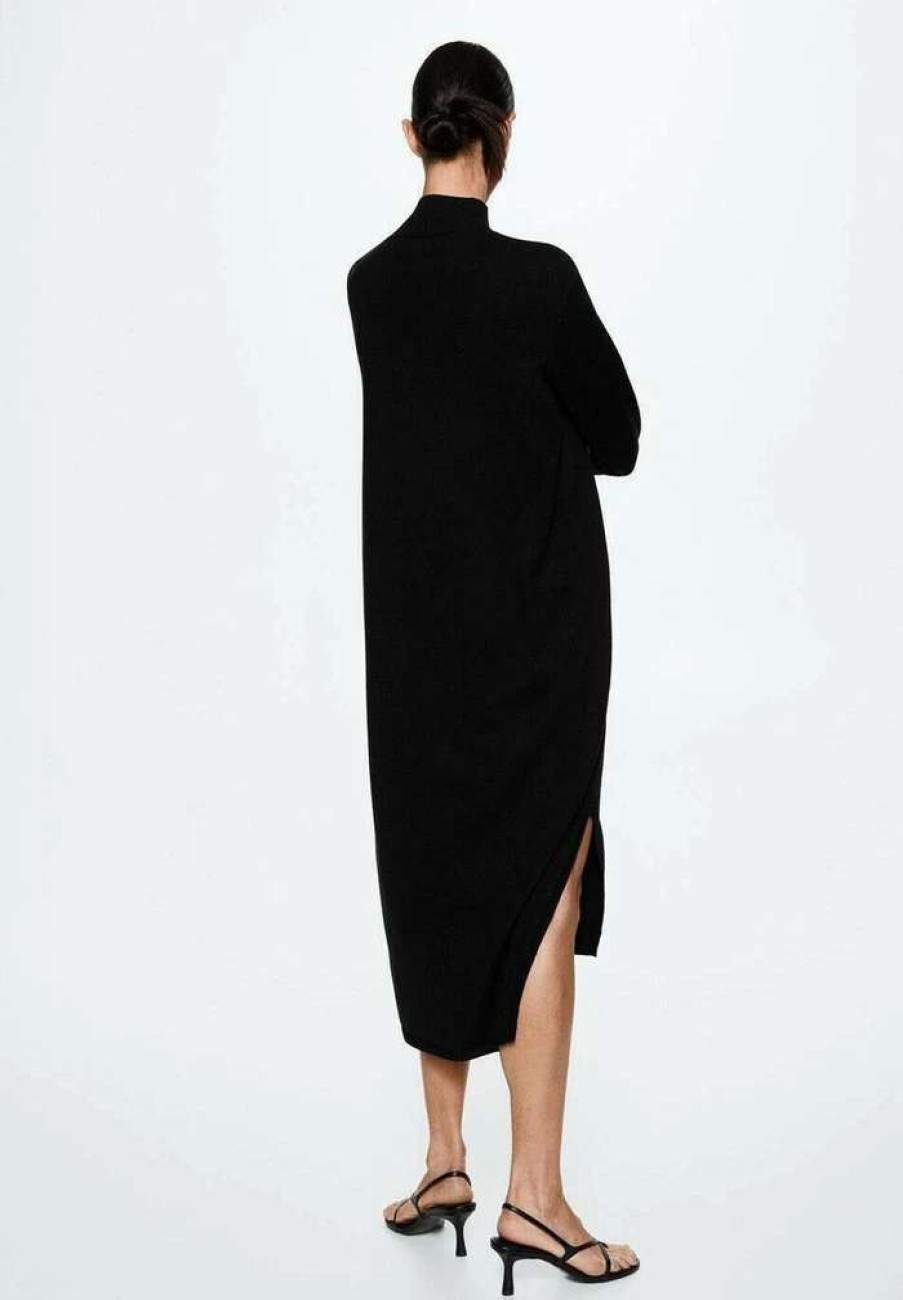 Clothing * | Mango Vieira Jumper Dress Schwarz