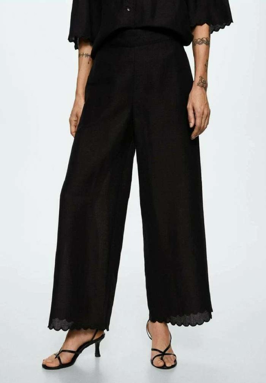 Clothing * | Mango Almond-H Trousers Cerna