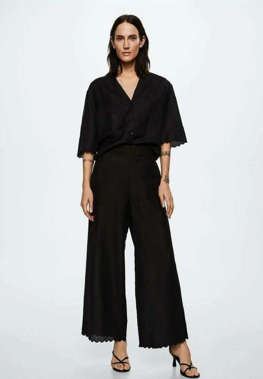 Clothing * | Mango Almond-H Trousers Cerna