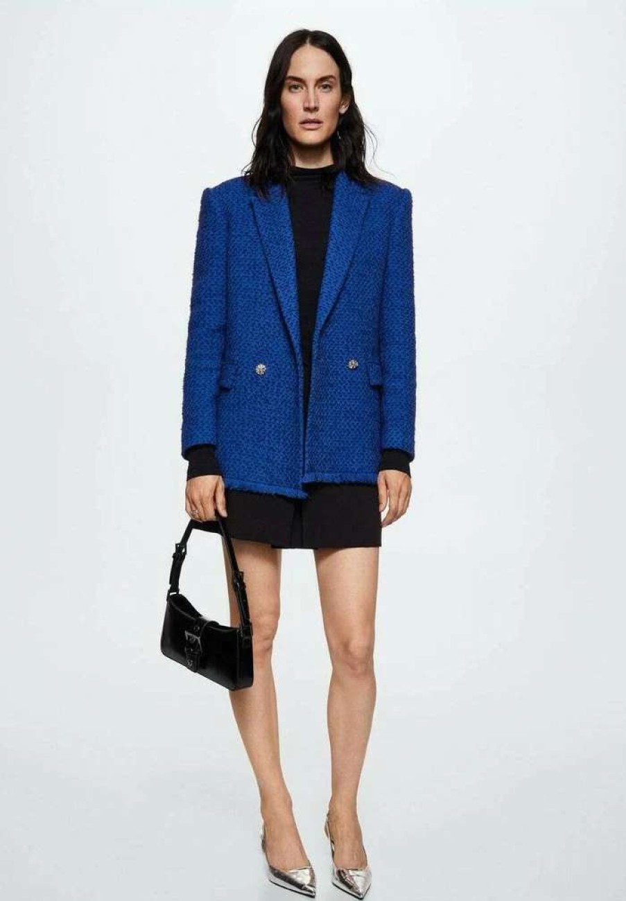 Clothing * | Mango Boston Blazer Bleu