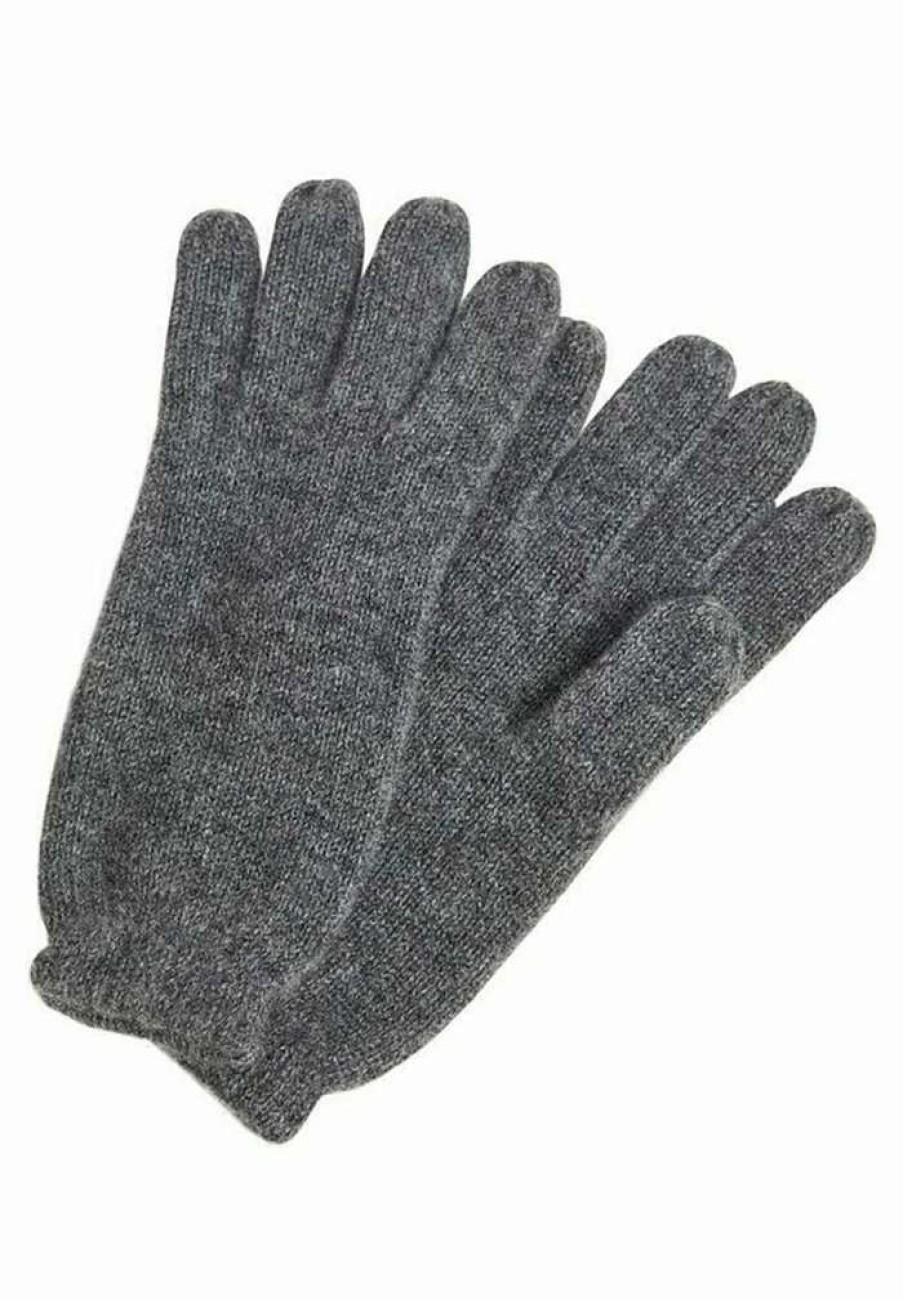 Accessoires * | Mango Gloves Mittelgrau Meliert