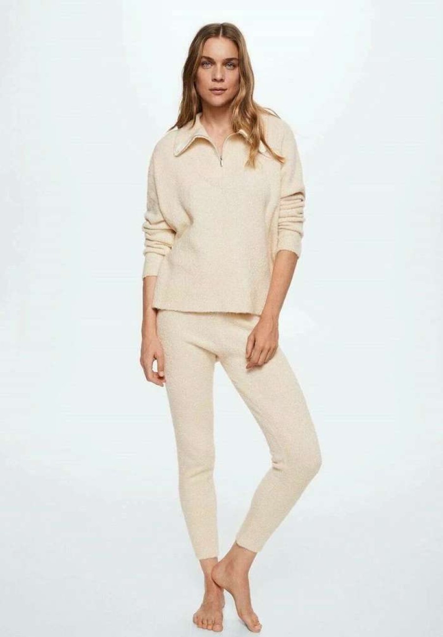 Clothing * | Mango Copo Jumper Bezova