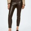 Clothing * | Mango London Trousers Chocolate