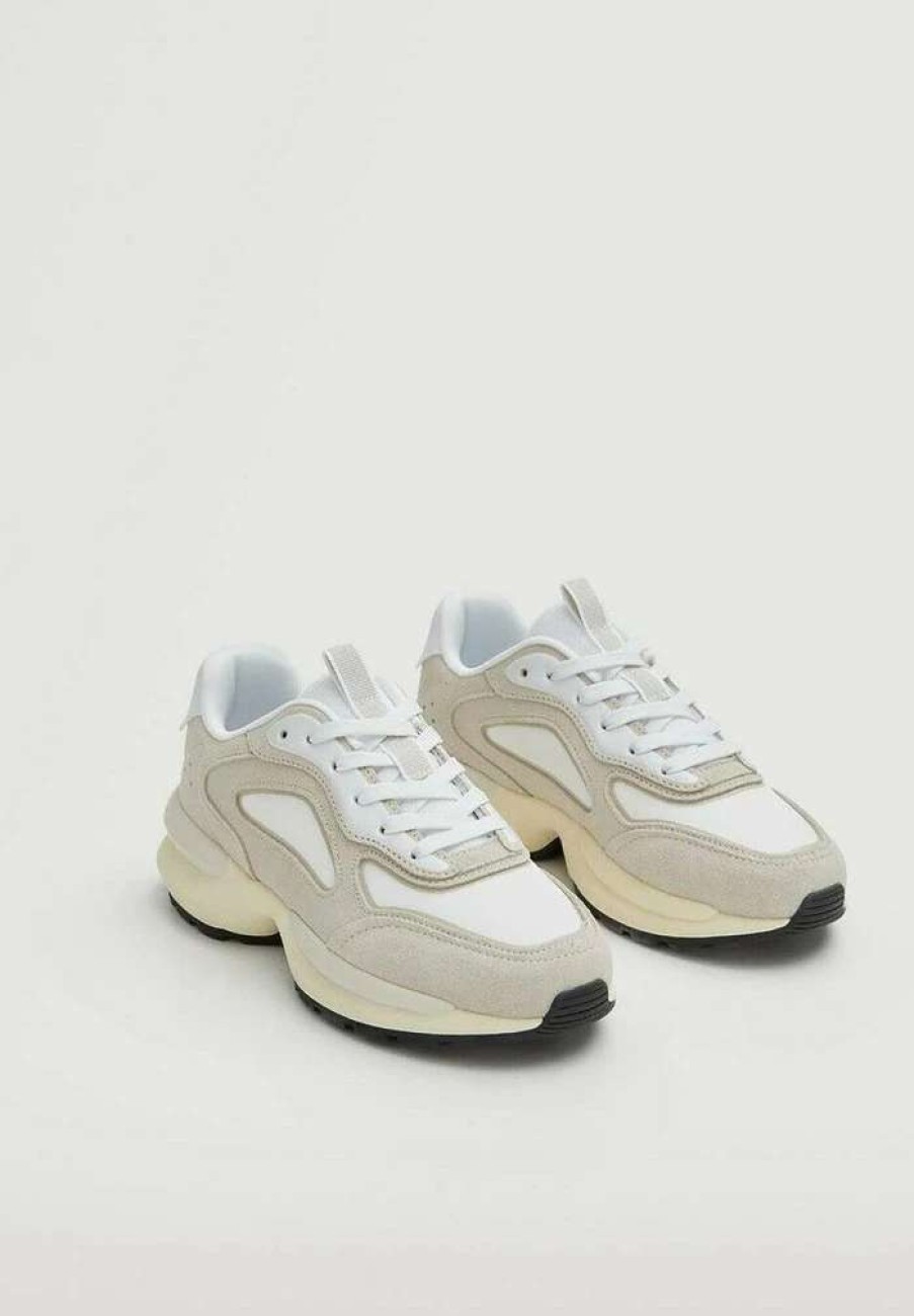 Shoe * | Mango Aura Trainers Blanc