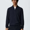 Clothing * | Mango Tenp Jumper Navy