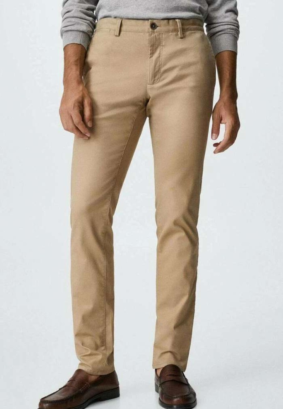 Clothing * | Mango Barna Chinos Beige