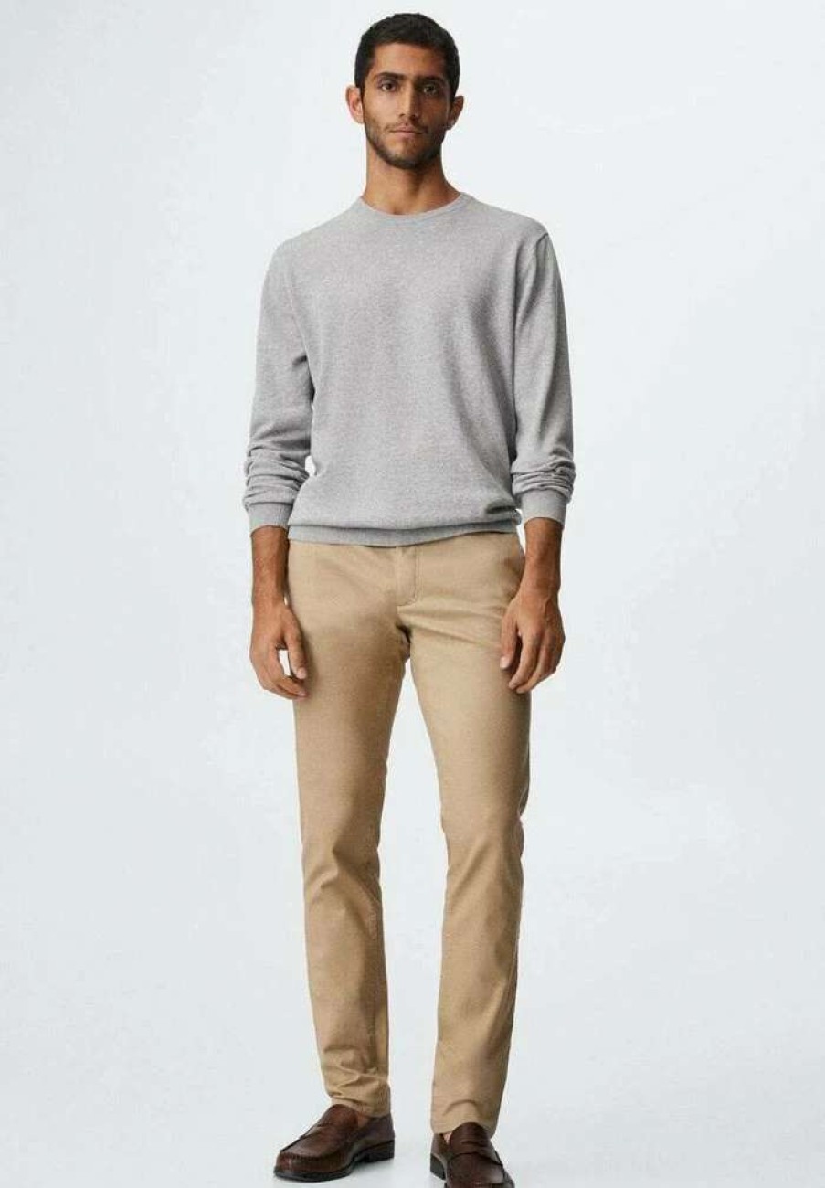 Clothing * | Mango Barna Chinos Beige