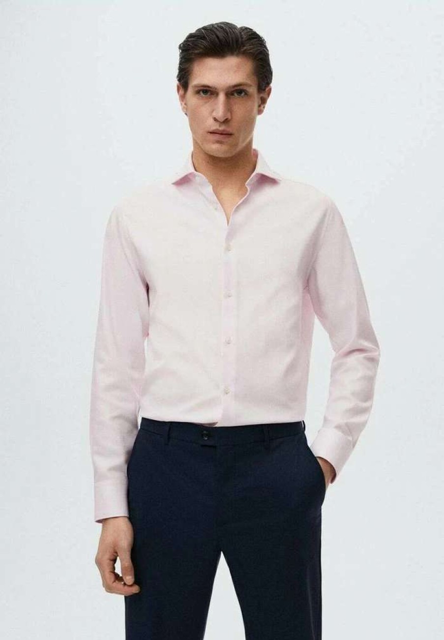 Clothing * | Mango Lakecity Formal Shirt Light Pink