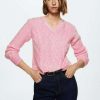 Clothing * | Mango Narciso Jumper Rosa