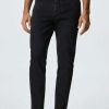 Clothing * | Mango Tom Slim Fit Jeans Black Denim