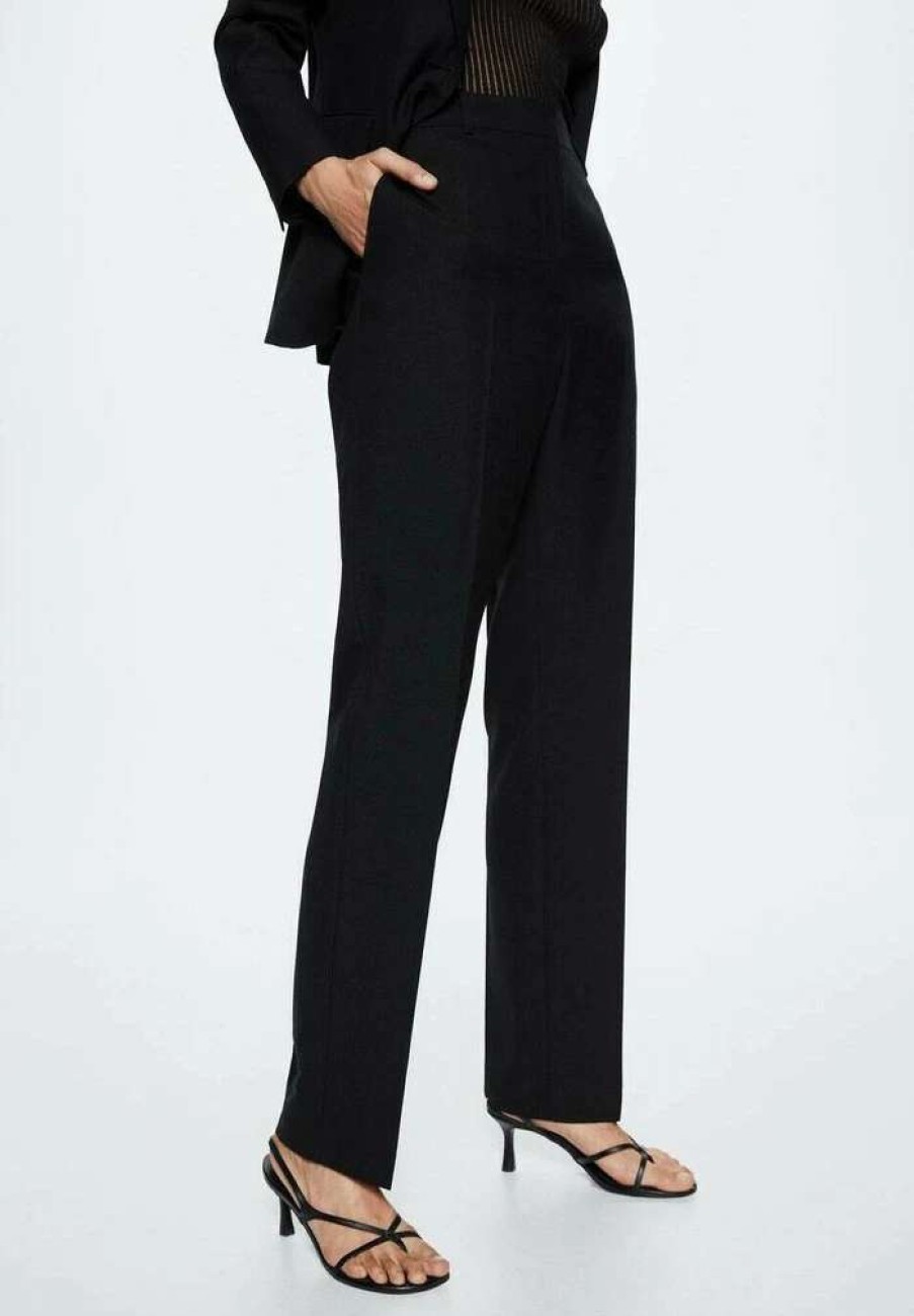 Clothing * | Mango Helen Trousers Nero