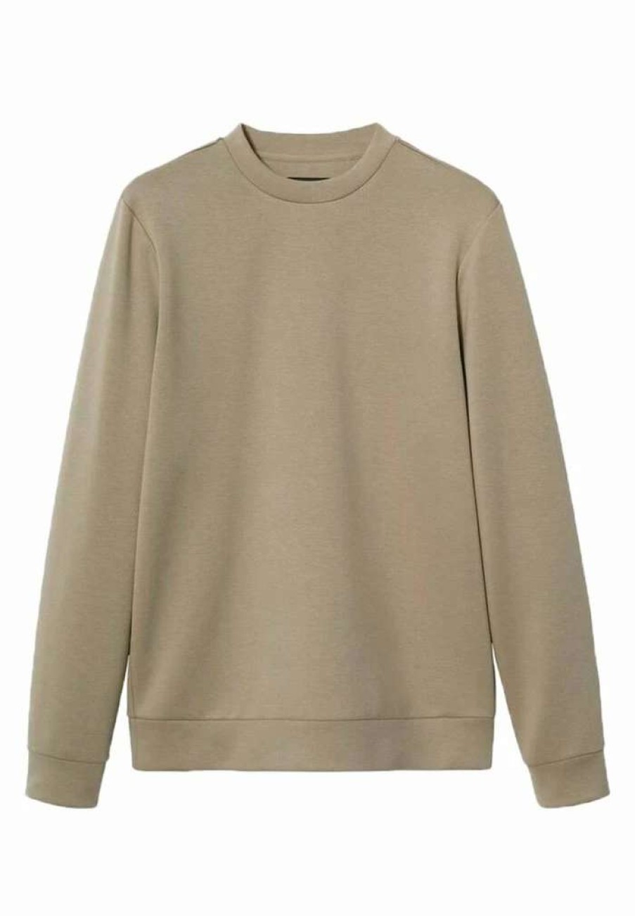 Clothing * | Mango Ibizac Sweatshirt Beige