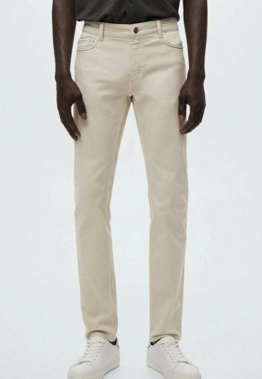 Clothing * | Mango Ibiza Slim Fit Jeans Open Beige