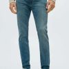 Clothing * | Mango Jude Slim Fit Jeans Blue