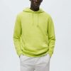 Clothing * | Mango Bone Hoodie Lime