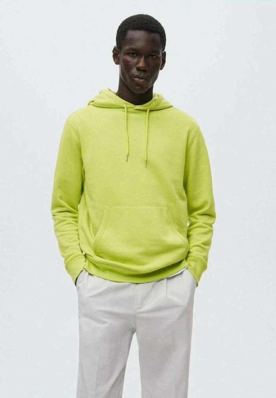 Clothing * | Mango Bone Hoodie Lime